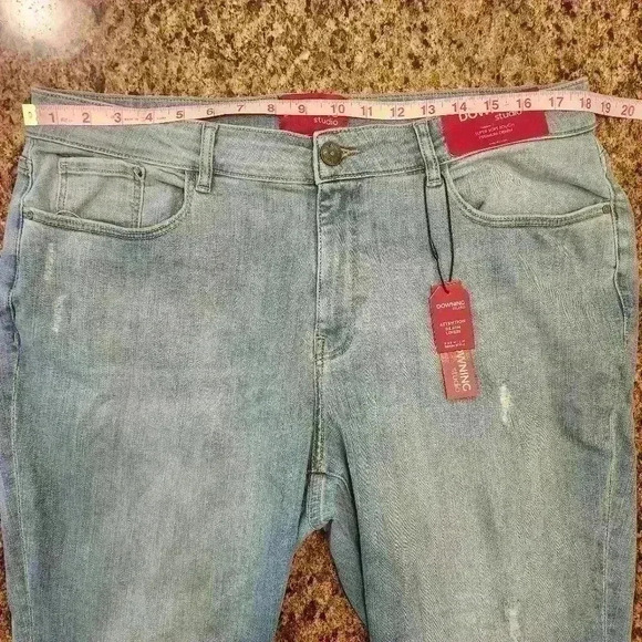 NWT Dia & Co. Plus Size Downing Studio Super Soft Premium Denim Jeans $77 - Picture 7 of 9